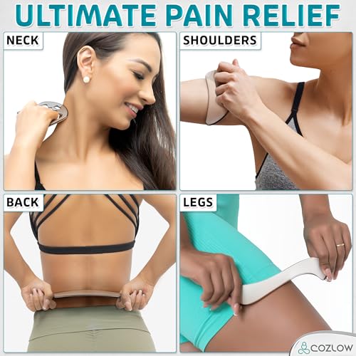 4-in-1 Muscle Scraper Stainless Steel Fascia Release Gua Sha IASTM Tools - style: Style D (4in1)