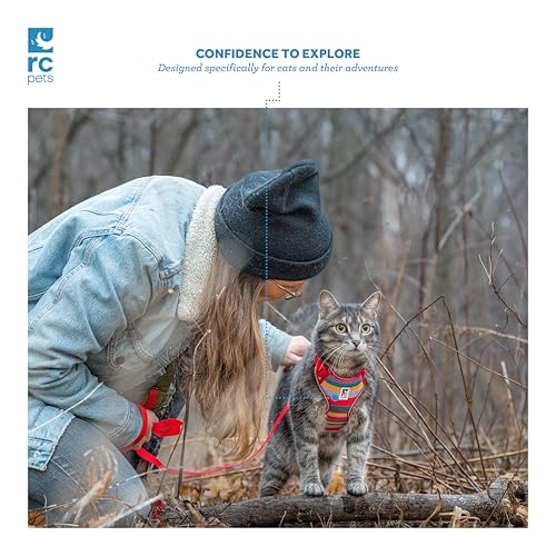 RC Pets Adventure Kitty Cat Harness | Adjustable Airmesh Vest with D-Ring and 6ft Leash for Walking and Travel | Camo, Small - color: Camo, size: Small