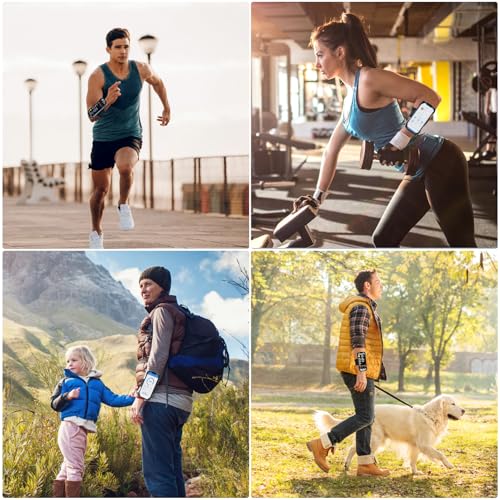 Cikyner Running Wristband, 360° Rotatable & Detachable Sports Wristband