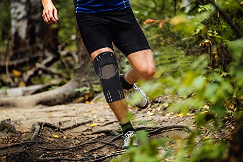 THX4COPPER Sport Compression Knee Brace with Adjustable Strap - size: Medium (Pack of 1)