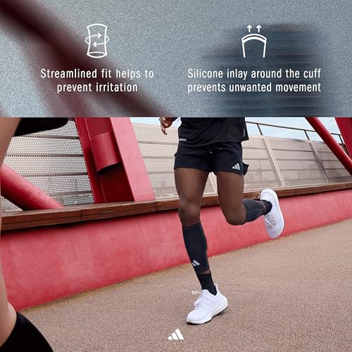 adidas Compression Calf Sleeve - color: Navy, size: Large-X-Large
