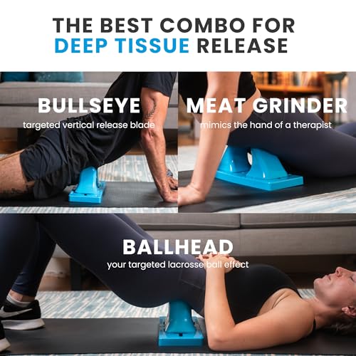 Thrival Deep Tissue Pro, Psoas Muscle Release Tool, Patented, Blue - color: Blue, size: Thrival Deep Tissue Pro