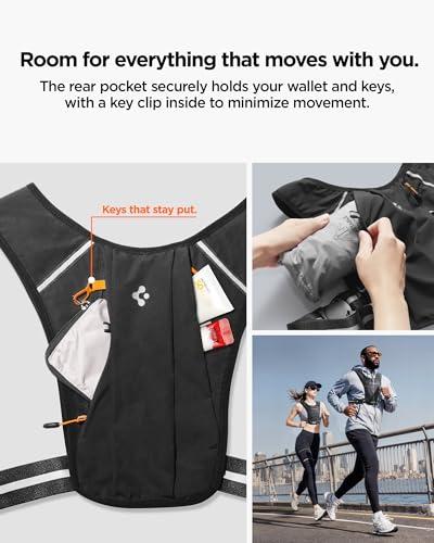 Spigen Dynamic Shield Running Vest (M-L), Hydration Pack - size: L - XL, style: A720