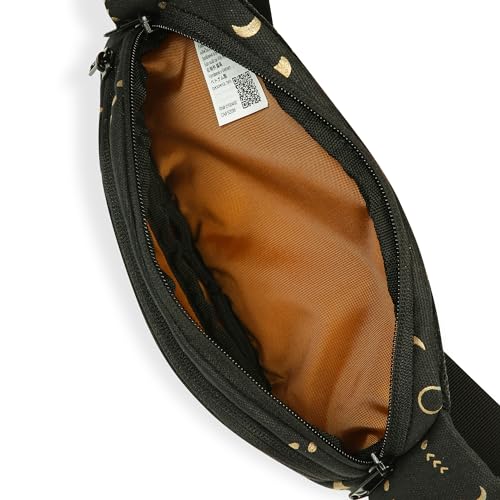 KAVU Canvas Spectator Belt Bag, Cotton Fanny Pack for Travel - color: Rosin