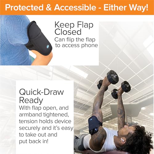 Tune Belt AB93 Running Armband, Universal Fit, Easy Access, Key/Card Slot
