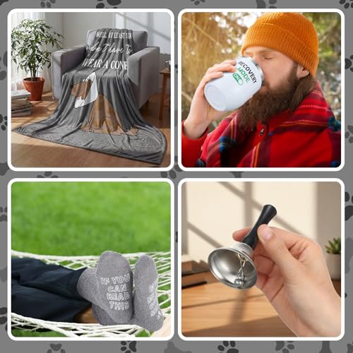 Frienda 4 Pcs Get Well Soon Gift for Men - color: Gray