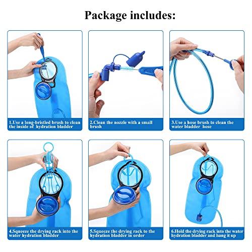 Feekoon Reservoirs Backpack Hydration Bladder Cleaning Kit - color: Blue