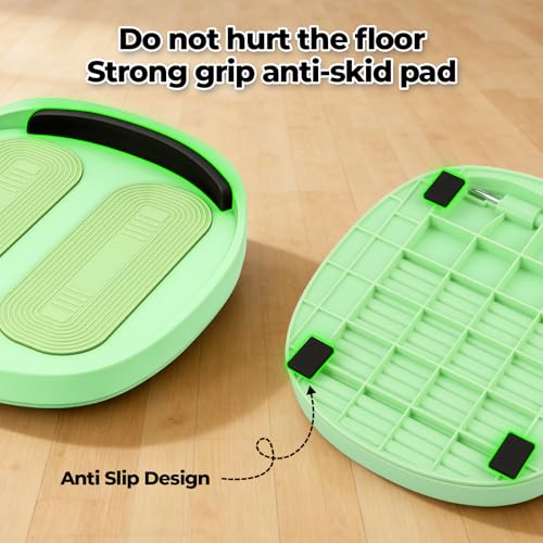 Adjustable Calf Stretcher Slant Board, 15-Level Incline for Ankle Rehab - color: Green