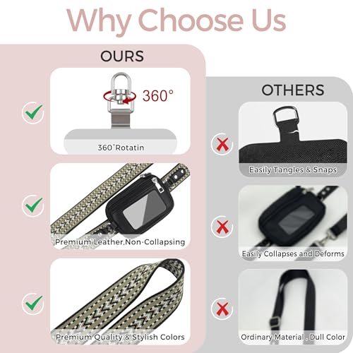 Phone Lanyard Wallet Crossbody Strap To Save The Bag For Girls - color: Black