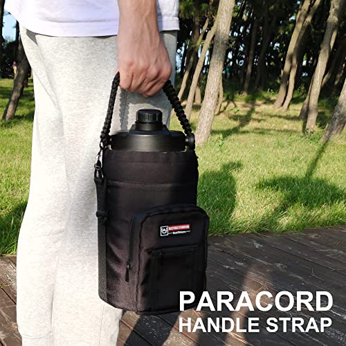NATURE PIONEOR Universal Replacement Paracord Handle with Metal Hooks - size: Handle Strap(9.8'')