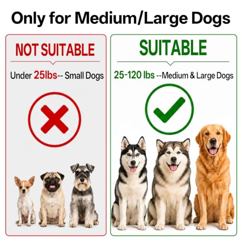 Hands Free Dog Leash, 240LB Heavy Duty Retractable with Fanny Pack