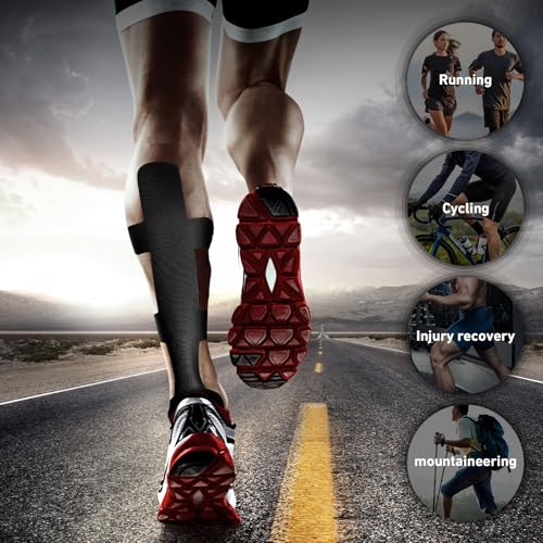 KTQUICK Precut Kinesiology Tape for Achilles Tendon,12PCS,20% Stronger,Black - color: Black