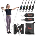 Sunny Health & Fitness Resistance Band Set/Ankle Strap for Home Gym - style: NO. 089-COMBO