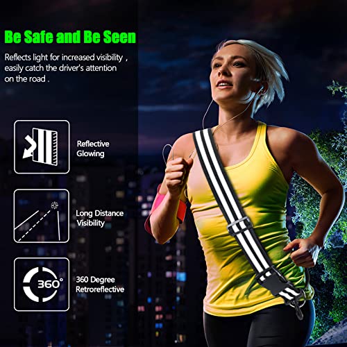 Saintrygo Reflective Sash for Walking - color: Black