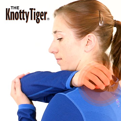 Tiger Tail Knotty Tiger Knot Buster Massage Ball Tool Delivers Elbow Deep Pressure Relieving Hands Fingers Thumbs from Fatigue - size: Knotty Tiger