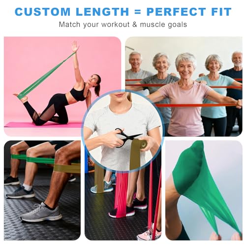 MORECOO Resistance Bands for Physical Therapy & Workout