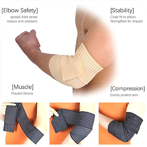 Calf Compression Sleeves 4 Pcs Adjustable Wrap Knee Ankle Wrist