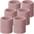 WILLBOND Wrist Sweatbands - color: Dusty Pink