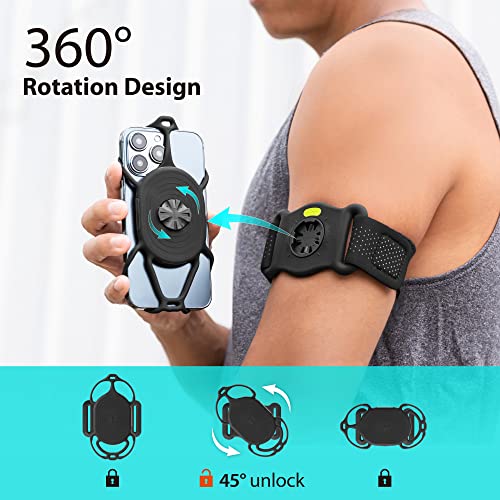 Bone Run Tie Connect Kit 2, Quick Release Running Phone Armband