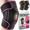 DR. BRACE ELITE Knee Brace with Side Stabilizers & Patella Gel Pads - color: Orion's, size: Small