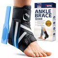 FEATOL Ankle Brace for Sprained Ankle, Lace-Up Support, Small
