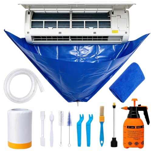 Mini Split Cleaning Kit - Reusable Mini Split Cleaning Bag - Fits 27-37in - size: Small
