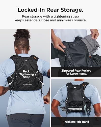 Spigen Dynamic Shield Running Vest (M-L), Hydration Pack - size: M - L, style: A721