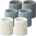 WILLBOND Wrist Sweatbands - color: Elephant Gray, Water Blue, Beige