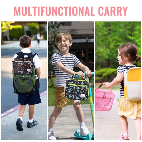 Genteen Kids Insulated Lunch Box for Boys Girls,Back to School,Office - color: P-1pk Star