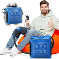 KONGZEE Ice Machine for Knee After Surgery, Cold Therapy Machine Portable Cooling Universal Cold Packs System for Pain Relief/Knee/Shoulder