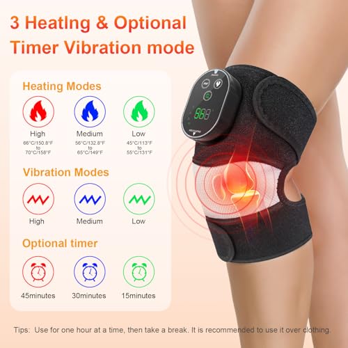 Electric 3-in-1 Cordless Heated Massager with Heat 2 Pack - style: Black White 2 Pack