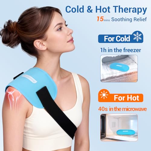 Comfytemp Hip Ice Pack Wrap and Small Gel Ice Packs for Injuries Reusable 2 Packs