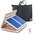 Rolling With It Wooden Slant Board for Calf Stretching, Squats