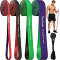 Pull Up Assistance Bands 5 Resistance Bands for Full-BodyTraining(5-125LBS) - size: Heavy: 15-125LBS