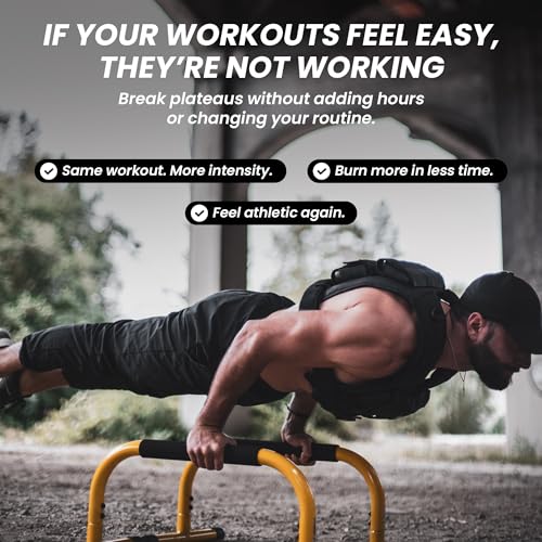 MVRK Weighted Vest Men 15lbs/25lbs/35lbs/45lbs/65lbs/100lbs – No-Bounce Adjusable Heavy Duty Rucking & Strength Training Vest with Removable Iron Weights for Calisthenics, HIIT, Hydrox - size: 65lbs