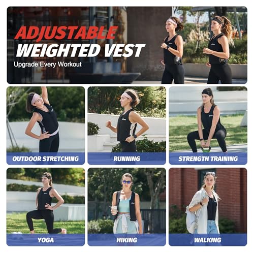 Zelus Weighted Vest for Women Men, Adjustable Z-Fit Slim Weight Vest 1-15lb - size: 15LB&L