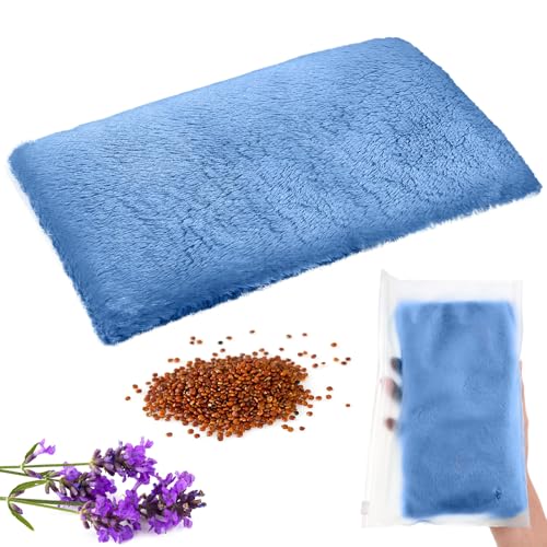 Cozypower Mini Heating Pad Microwavable Hot Cold Pack Reusable,Blue - color: Blue