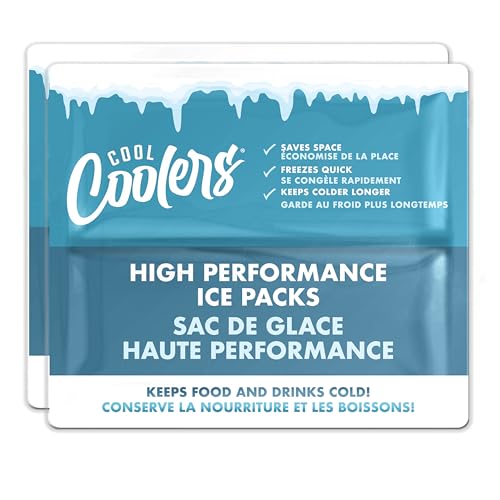 Cool Coolers by Fit & Fresh XL High Performance Cooler Ice Packs, 2pk - color: Teal (2 Pack)