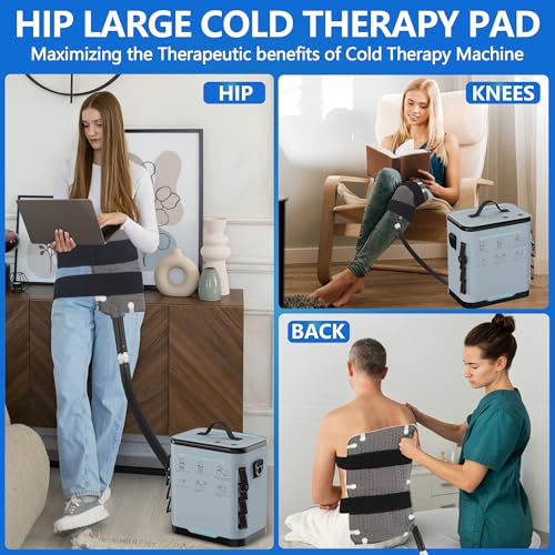 ICYTHRP Programmable Timer Cold Therapy Machine for Hip w/Quiet Pump