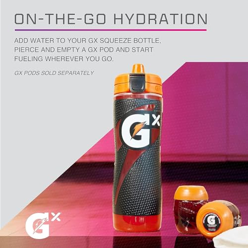 Gatorade Gx Sports Bottle, Faded Flag, Plastic, 30oz - color: Faded Flag