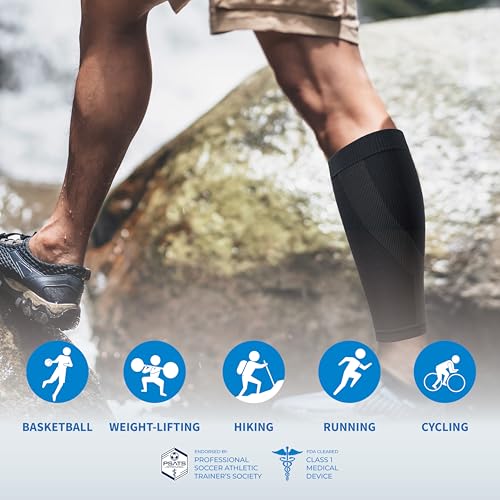 LP 270Z Power Band Calf Compression Sleeve for Men & Women - size: Small