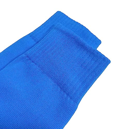 2 Pack Pro Soccer Leg Sleeves Socks/Compression for Calf - over the calf,ootball, baseball, basketball,rugby - color: Blue
