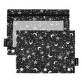 Star Pencil Pouches for 3 Ring Binder 2 Pack - color: Star