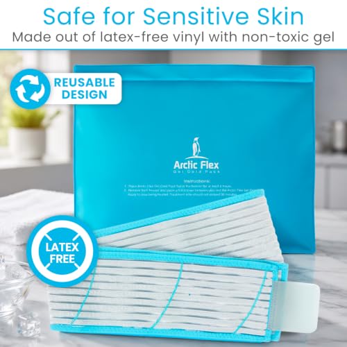 Arctic Flex Ice Packs for Injuries Reusable (11" x 14") - Flexible Hot Cold - size: X-Large (Pack of 1)