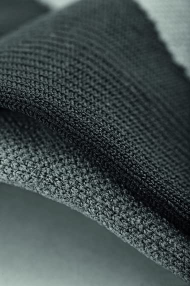 JOBST 7528911 Sport Knee High 15-20 mmHg Compression Socks, Black/Grey, Medium - color: Black/Grey, size: Medium