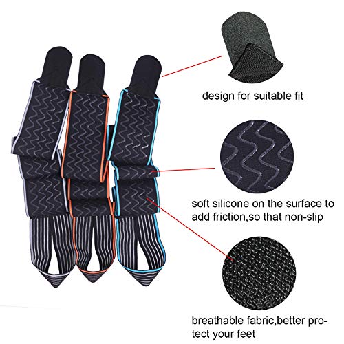 Candy Li Ankle Support,Adjustable Ankle Brace Breathable Nylon Material Super Elastic and Comfortable,1 Size Fits all,Suitable for Sports (Green1)