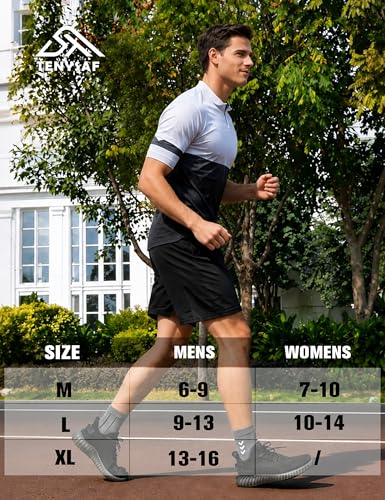 Mens Compression Running Socks: 360° Targeted Support Secure Fit - color: C-gray Red Blue, size: 6-9