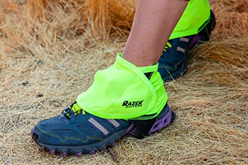 Reflective Running Gear for Women and Men (Large Trail Running Gaiters)