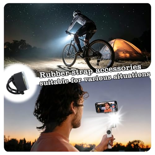 Clip on Flashlight Running Lights for Runners Dog Light for Dog Walking at Night Rechargeable Safety Portable EDC Bike Light Gift for Runners Hands Free LED Work Light Flashing Camping Hiking Gear
