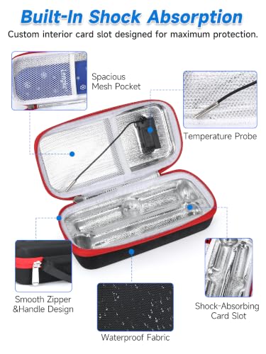 EVA Insulated Cooler Travel Case for Zepbound&Mounjaro Injector Pens - color: Black